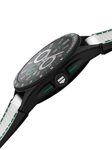 Connected Golf Titanium & Rubber Smartwatch - 3