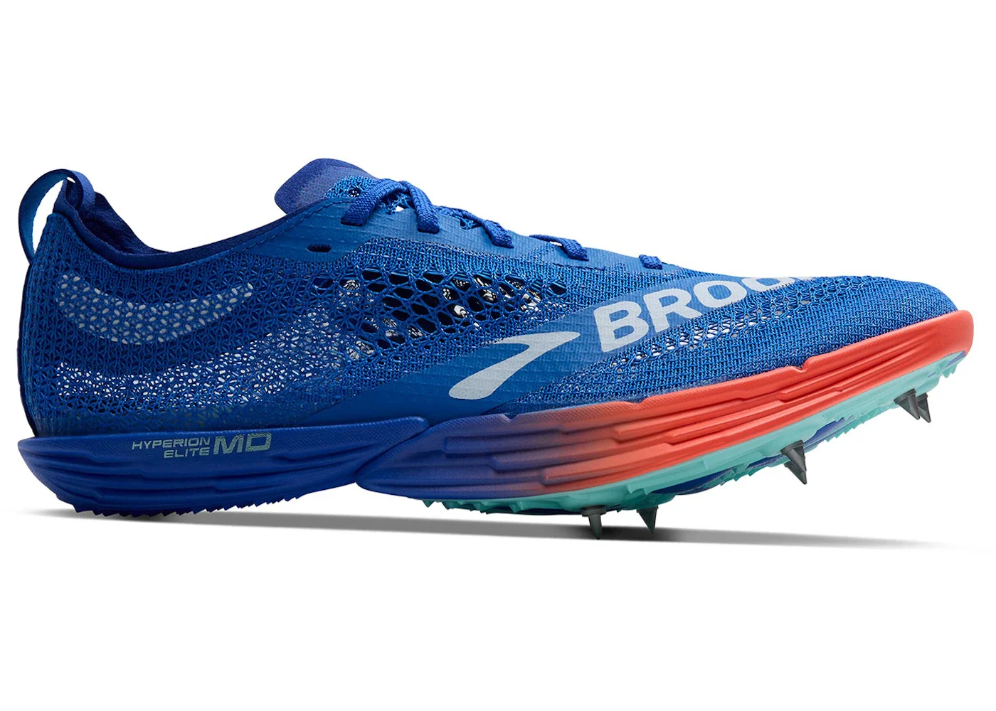 Brooks Hyperion Elite MD Cobalt Pink Clay Limpet Shell - 1