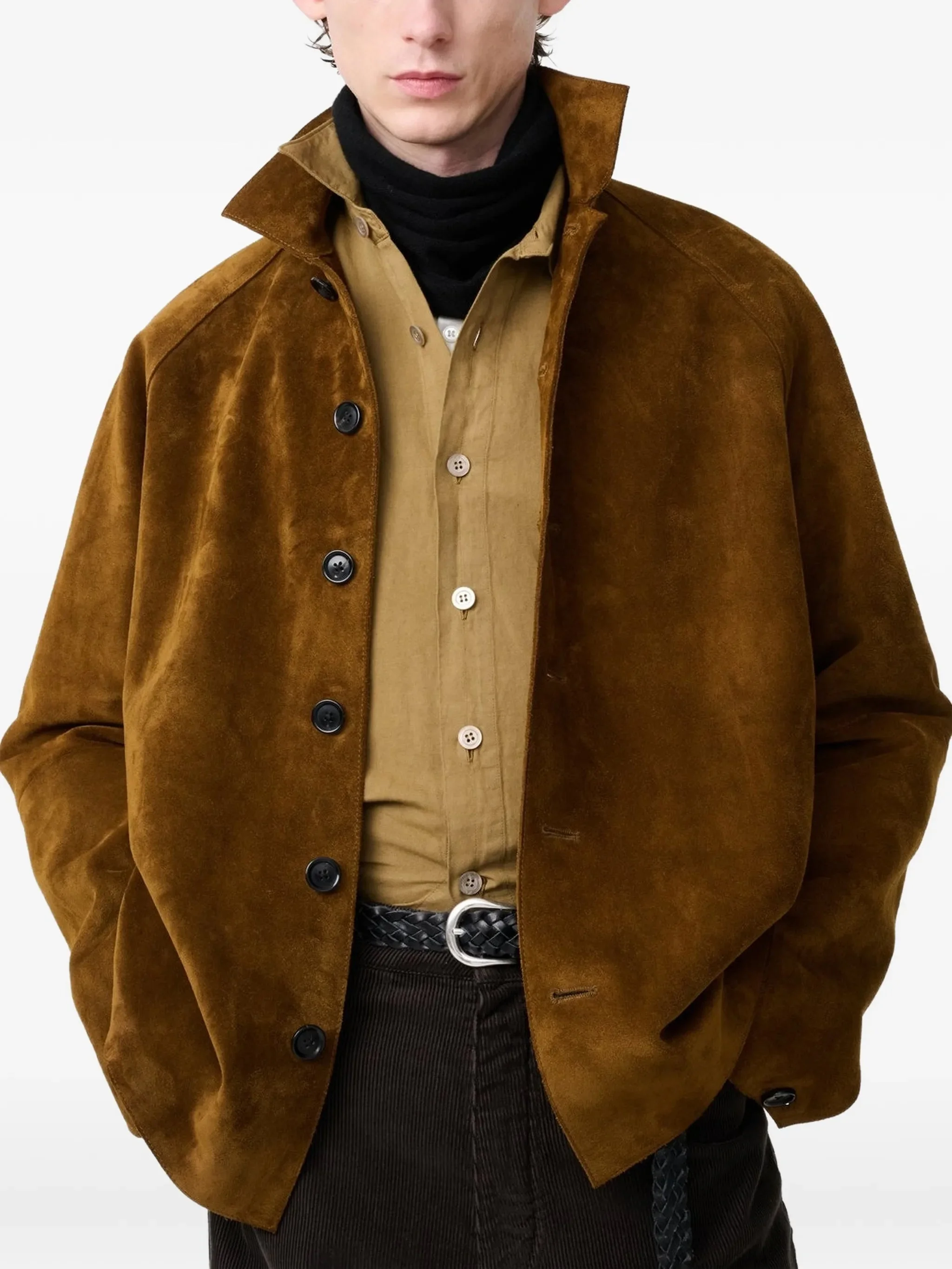 Studio Nicholson Bowe Suede Jacket - 1