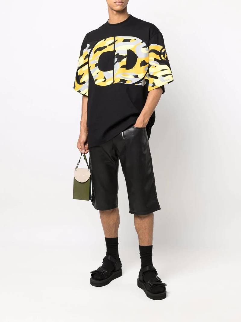GCDS oversize-logo cotton T-shirt outlook
