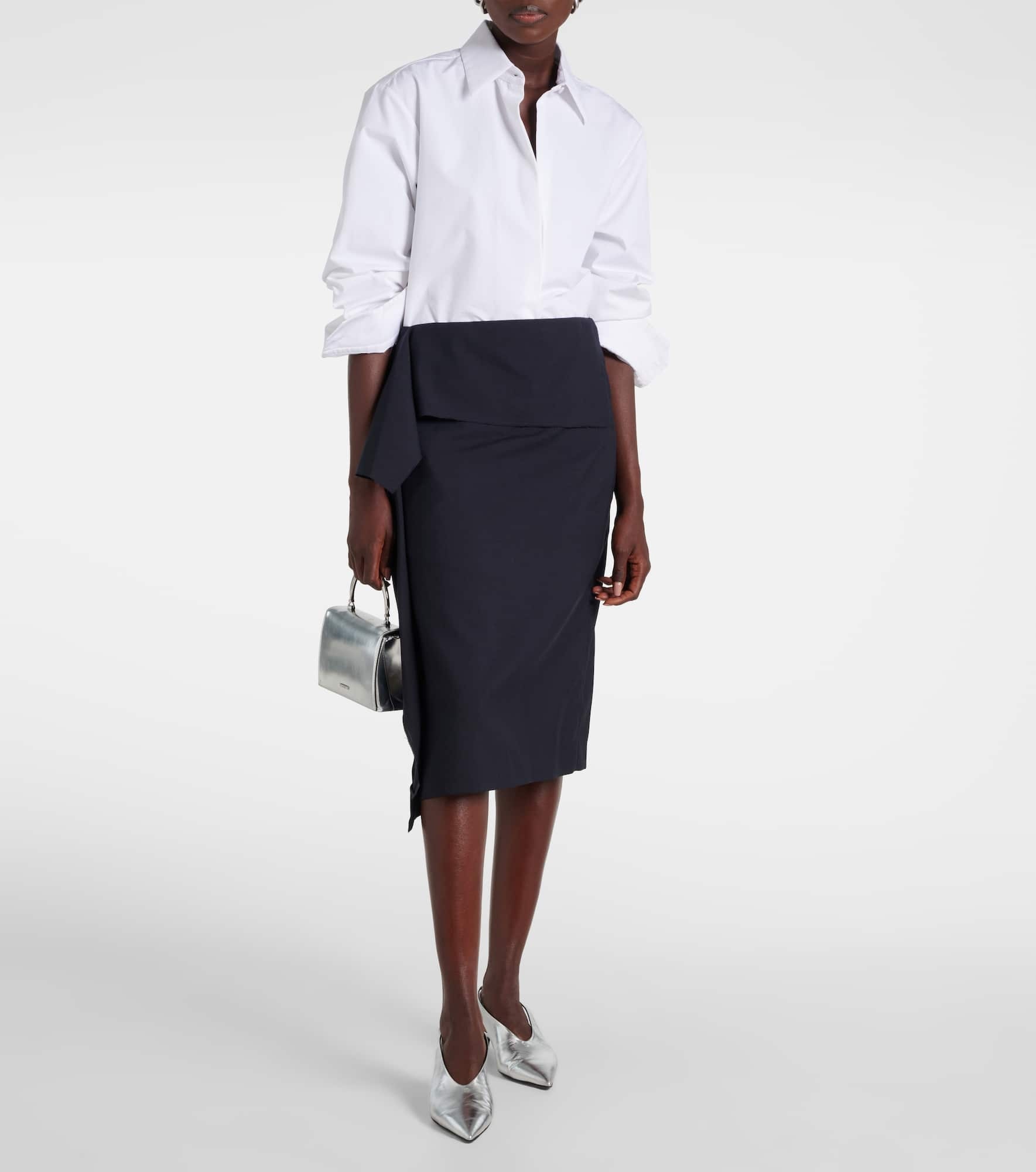 Wool wrap skirt - 2