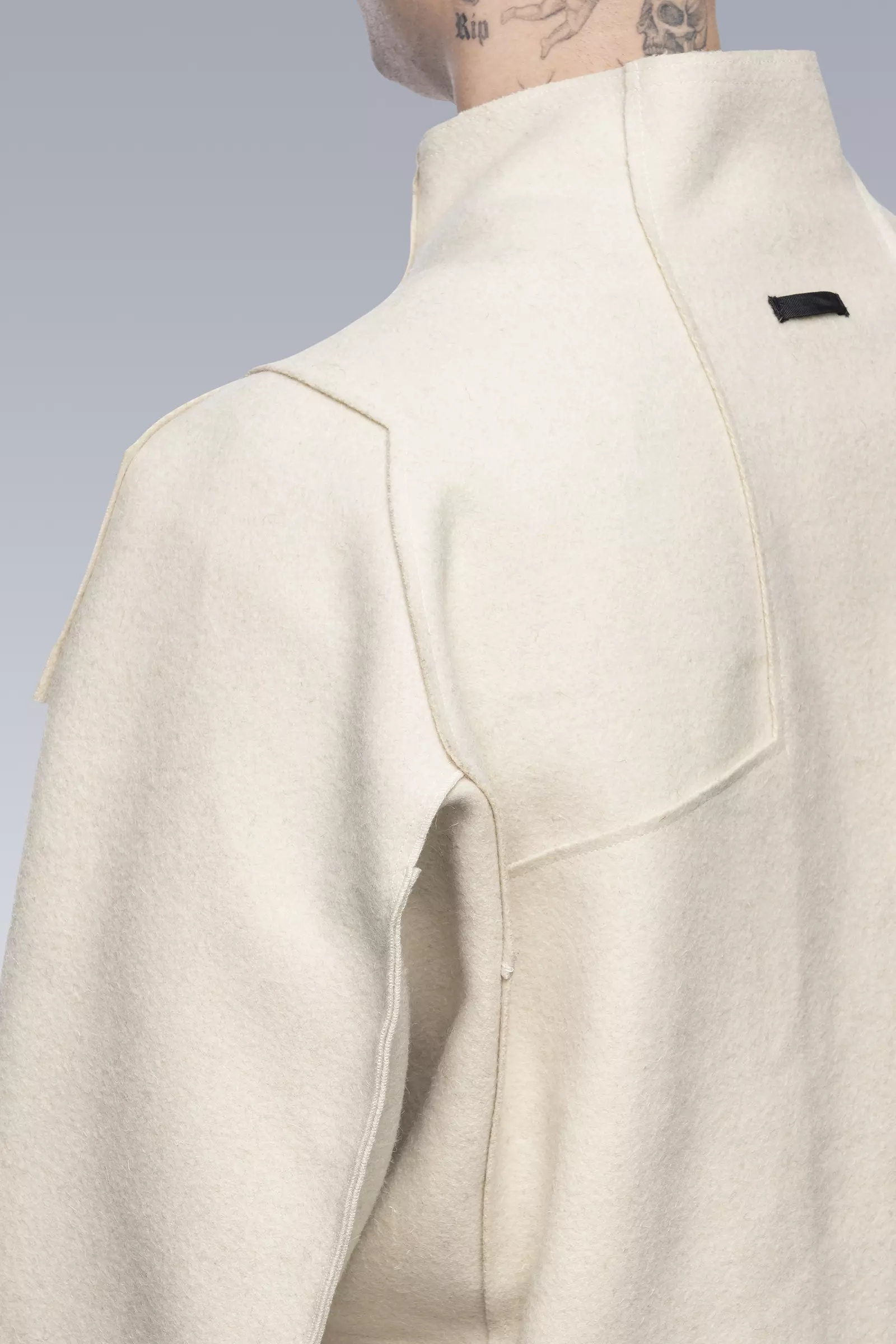 J70-BU Burel® Wool Jacket White - 23