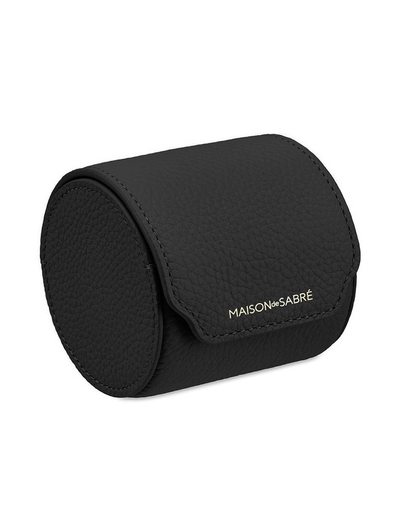 MAISON de SABRÉ snap-button leather watch box outlook