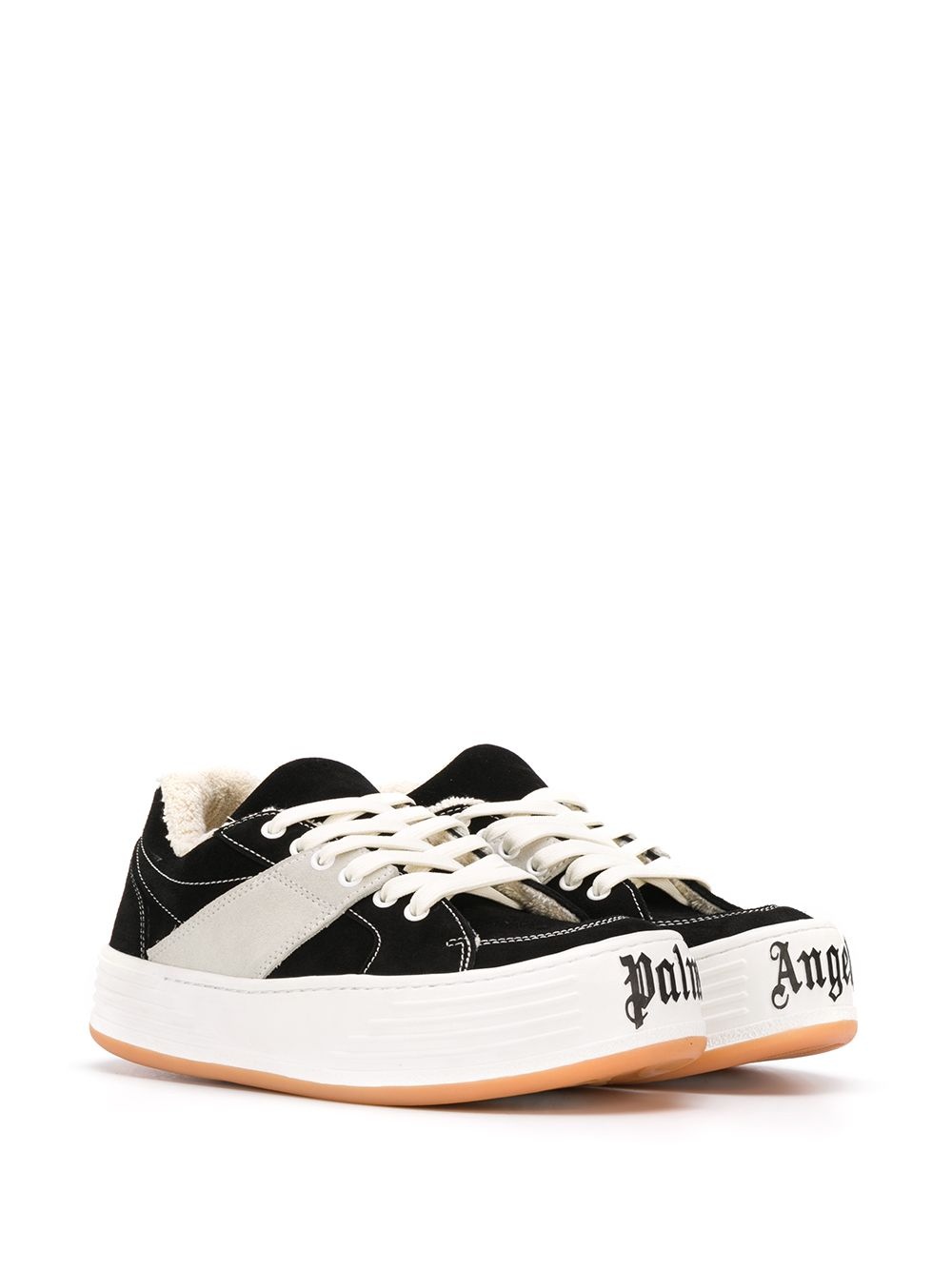 logo-print low-top sneakers - 6