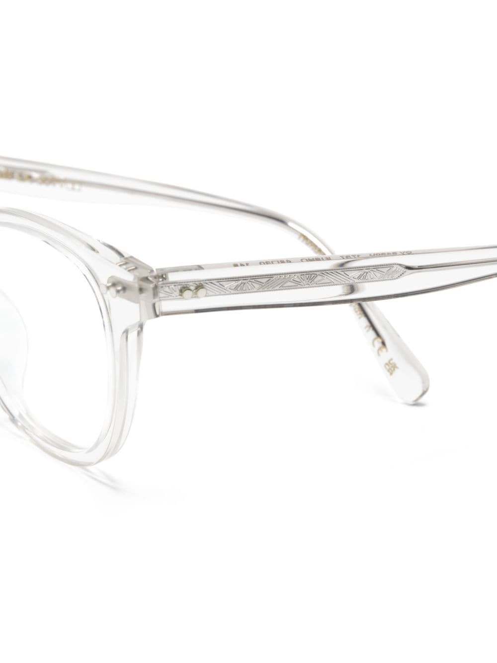 Kisho square-frame glasses - 3