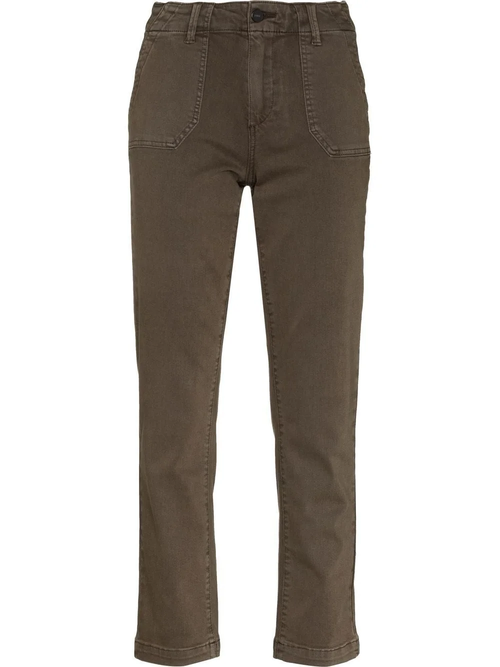Myslie mid-rise straight-leg jeans - 1