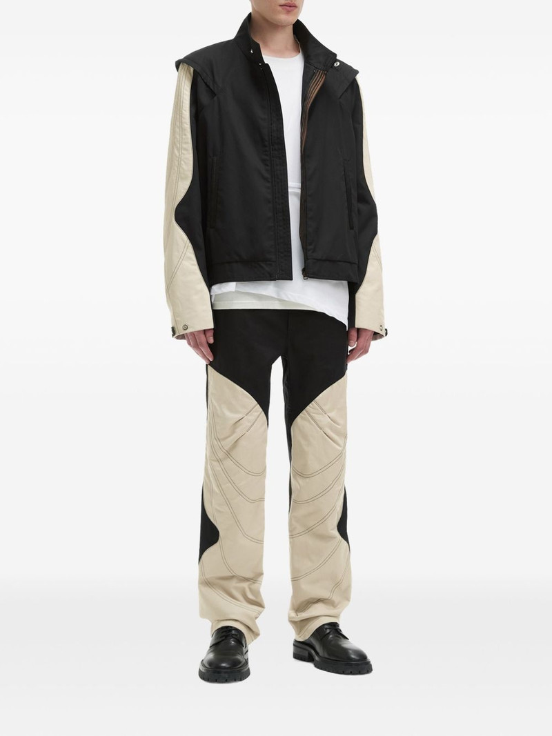 Kiko Kostadinov panelled design trousers outlook