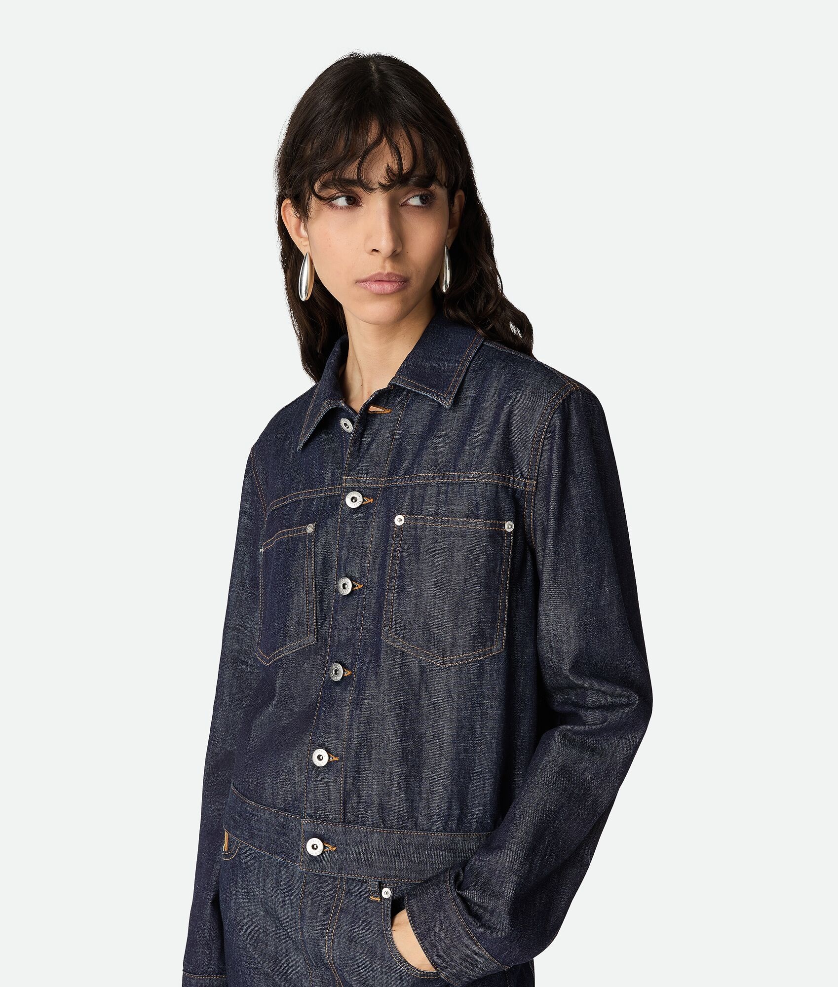 Indigo Denim Jacket - 4