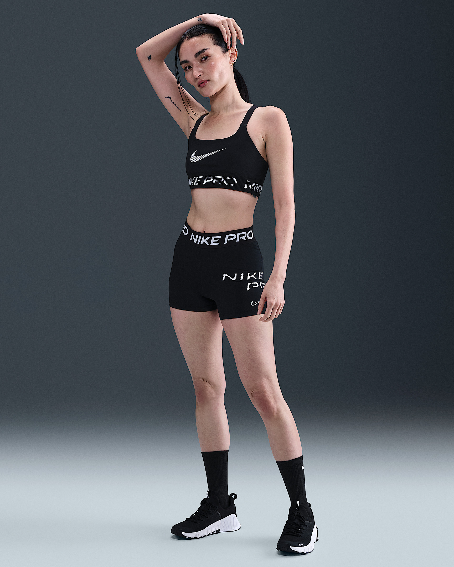 Nike Pro Women's Light-Support Non-Padded Sports Bra - 4