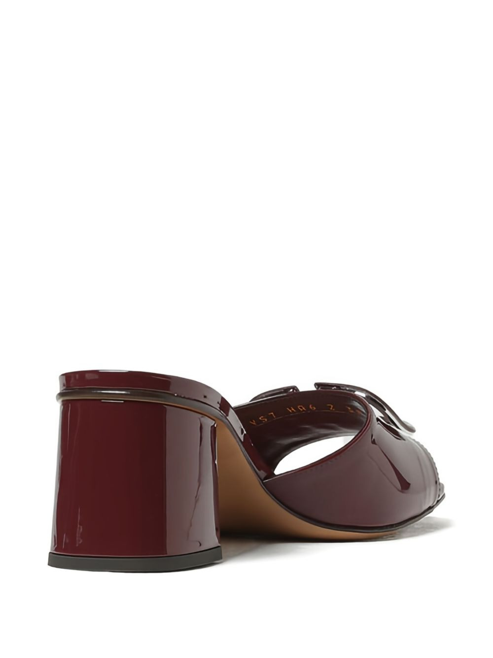 60mm VLogo patent leather sandals - 4