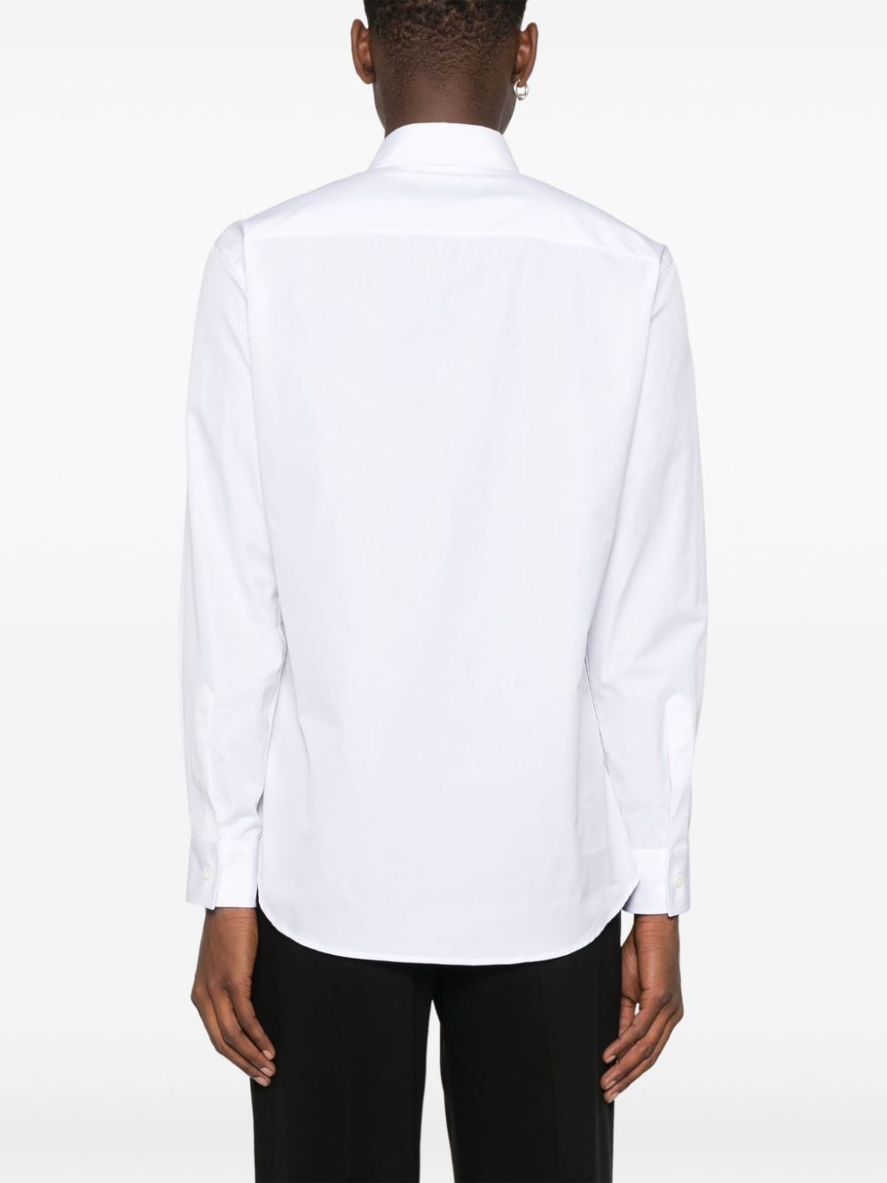 logo-print shirt - 4