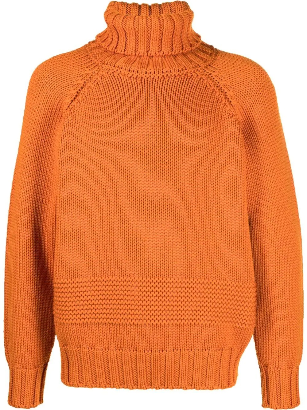 roll-neck wool jumper - 1