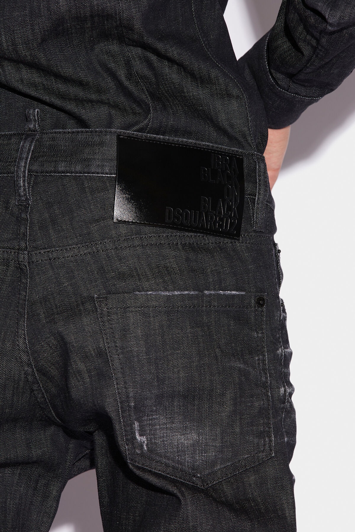 IBRA BLACK ON BLACK BLACK CLEAN WASH COOL GUY JEANS - 4