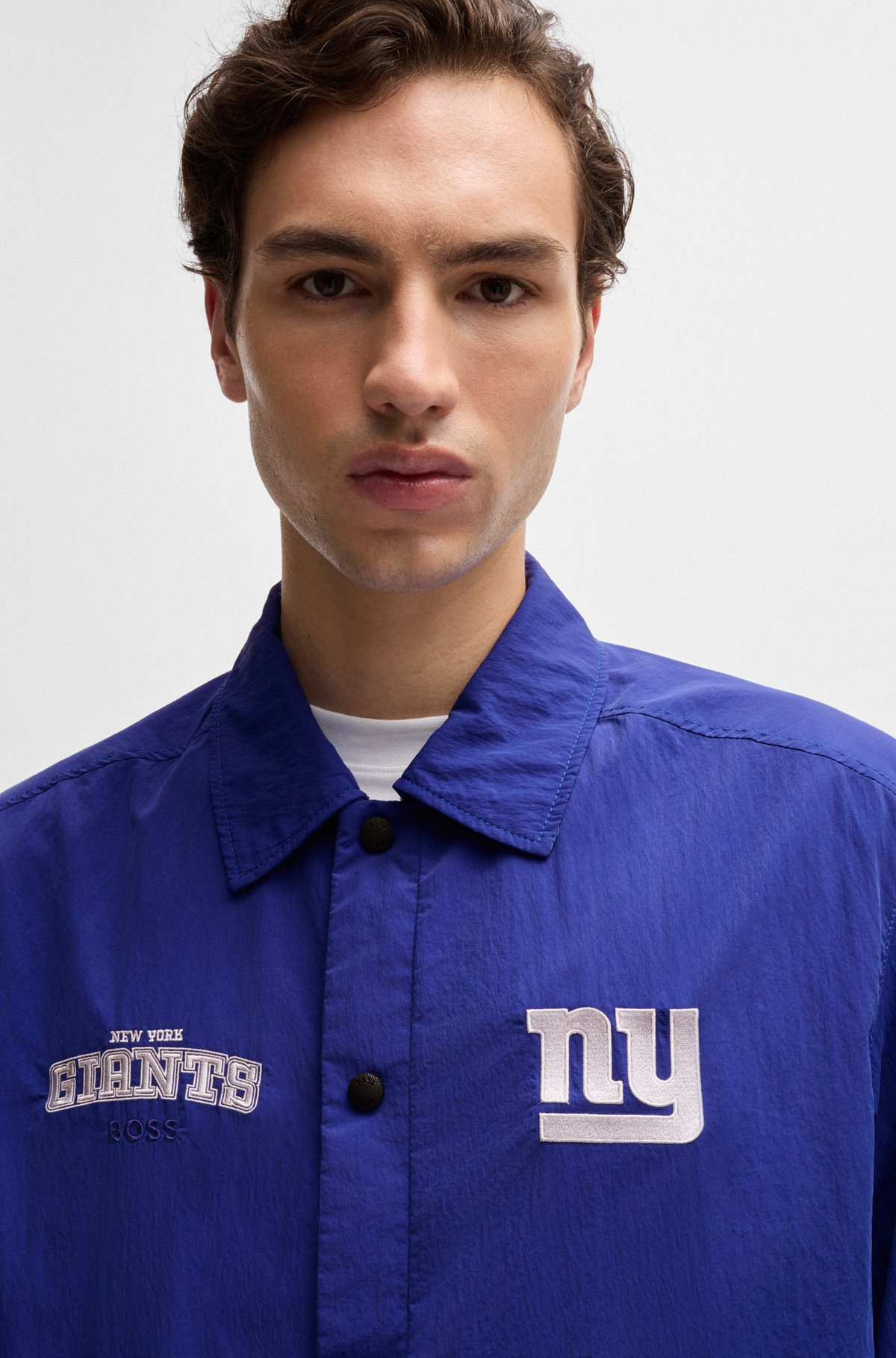 BOSS X NFL WATER-REPELLENT JACKET WITH EMBROIDERED BRANDING - 5
