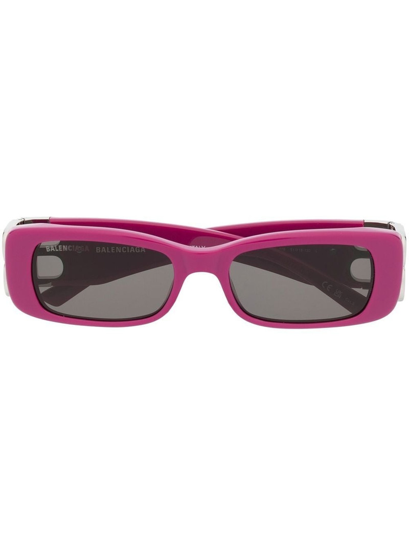 crystal-embellished square-frame sunglasses 1