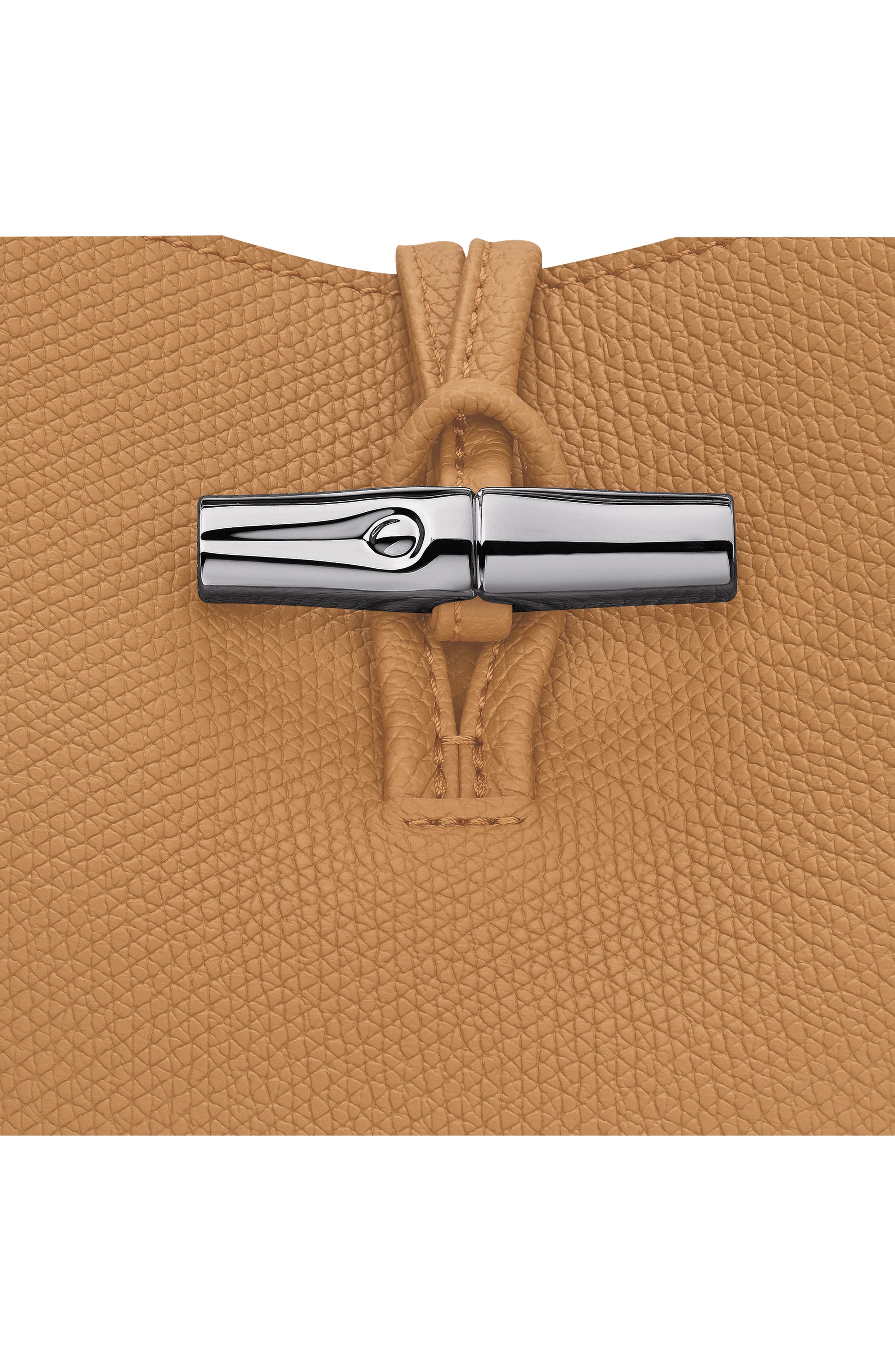Longchamp Extra Small Le Roseau Leather Bucket Bag in Walnut at Nordstrom - 3