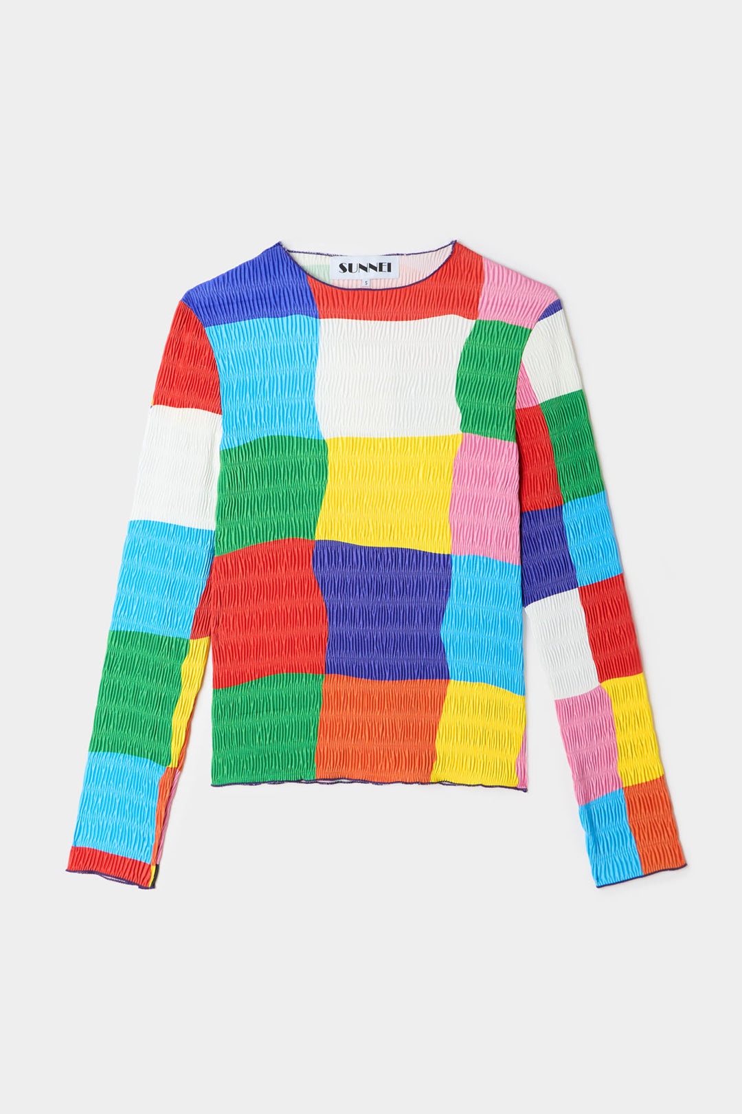 DRAMA FRISE LONGSLEEVE TOP / multicolor - 2