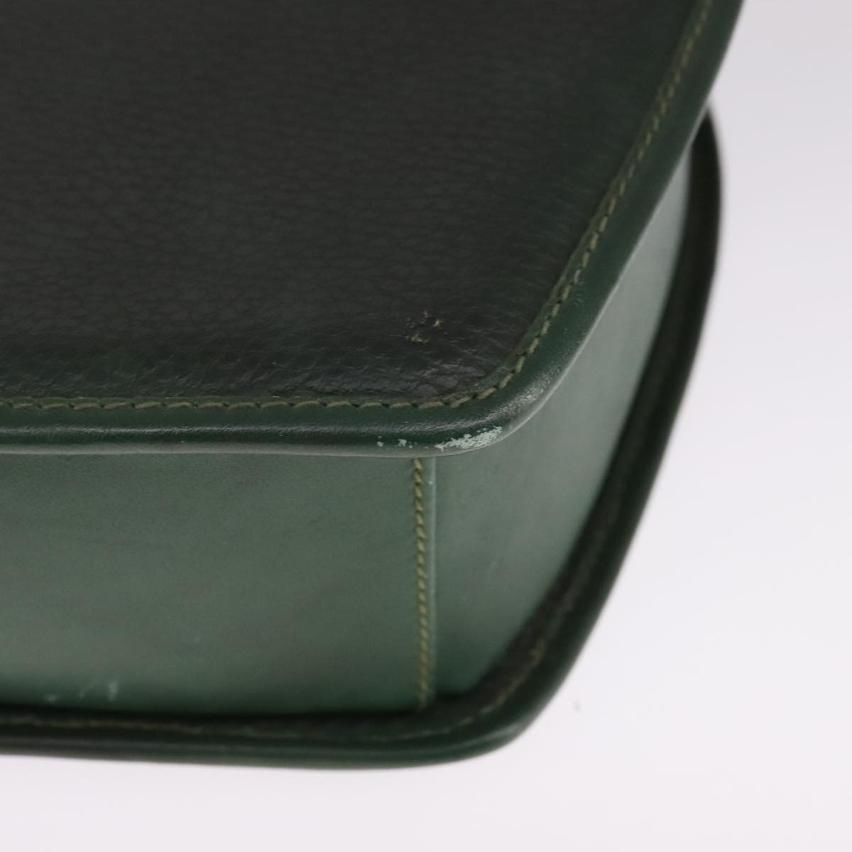 Burberry Shoulder Bag Leather Green - 13