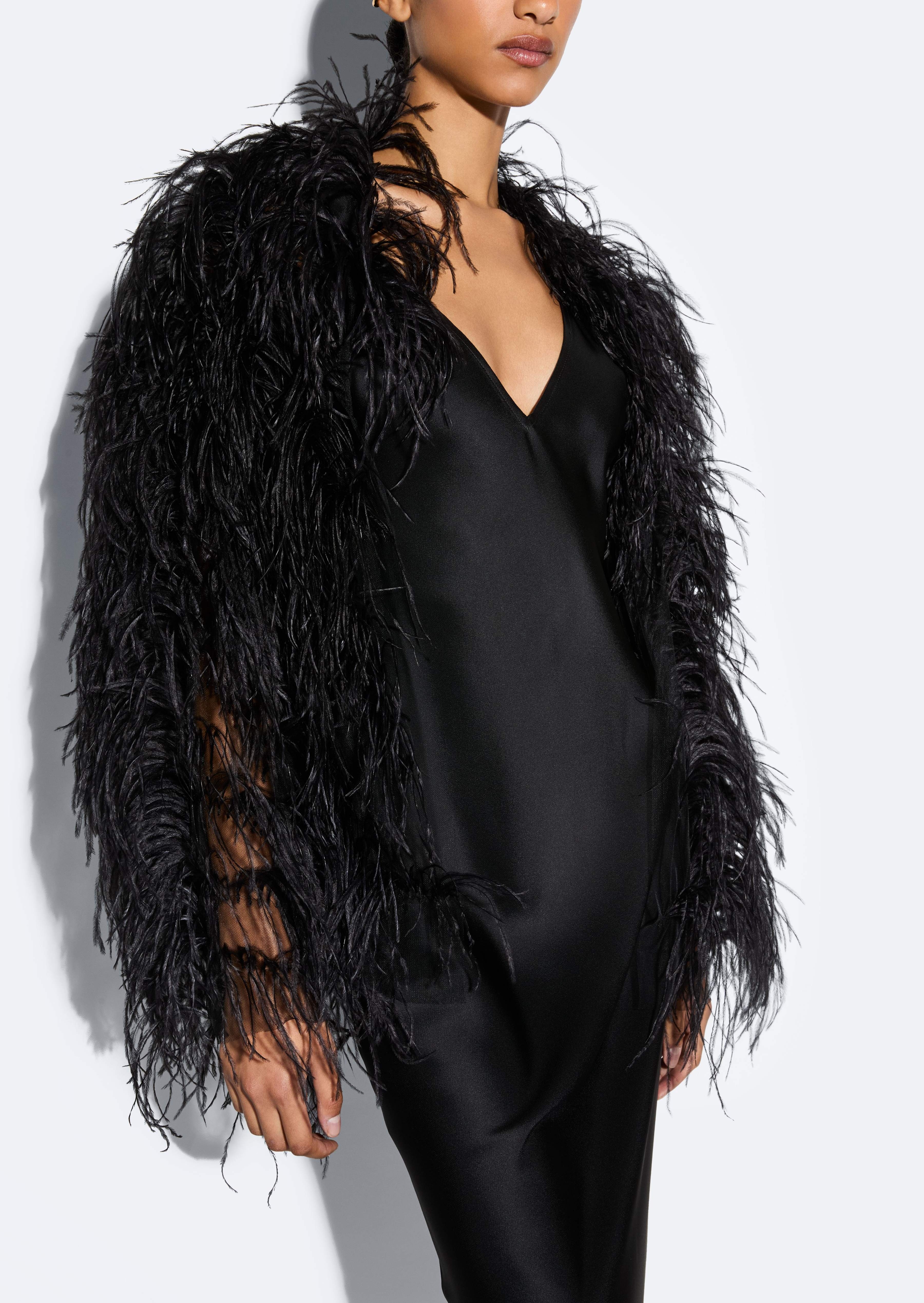 Marbled Feathers Jacket - 3