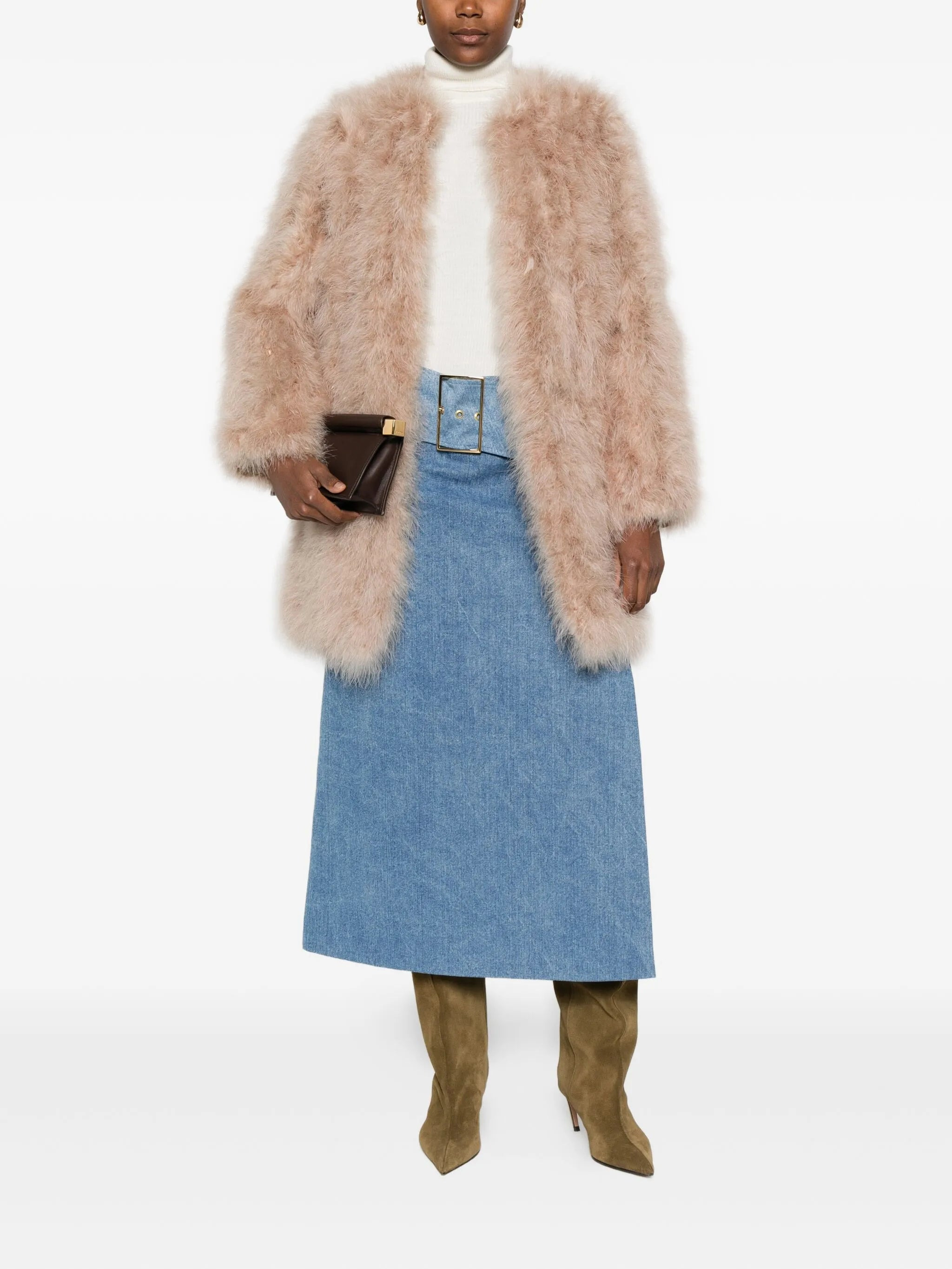 Yves Salomon Long-sleeved Coat - 2