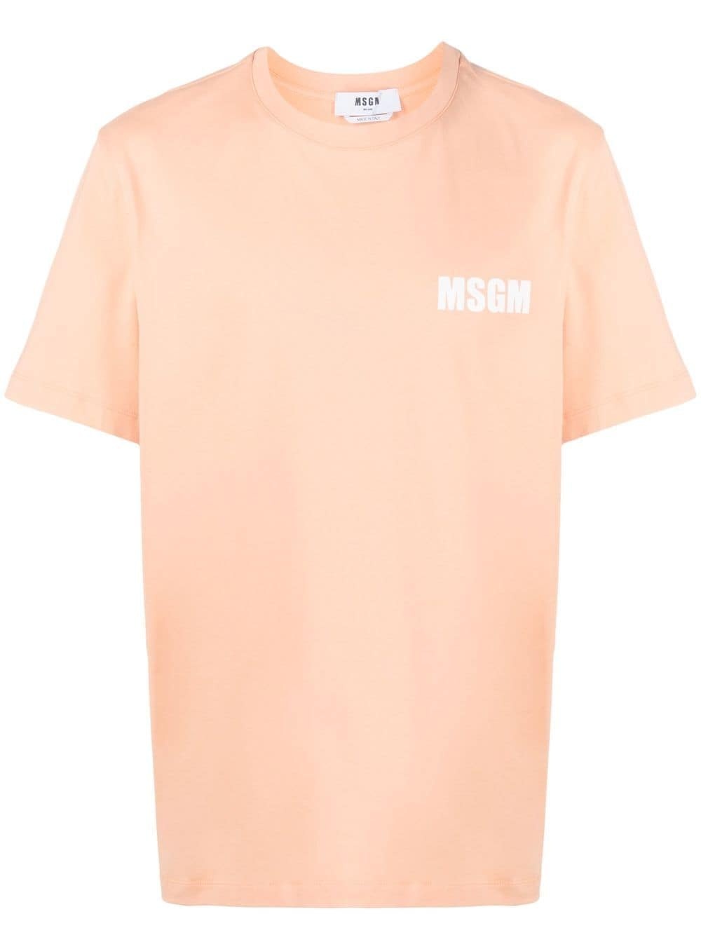 logo-print short-sleeve T-shirt - 1
