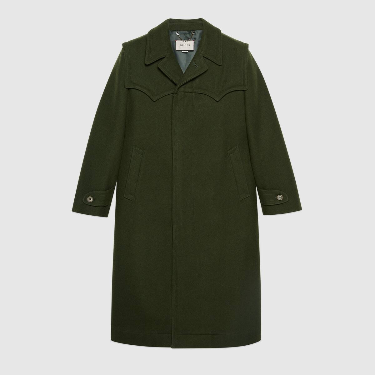 Wool loden coat - 1