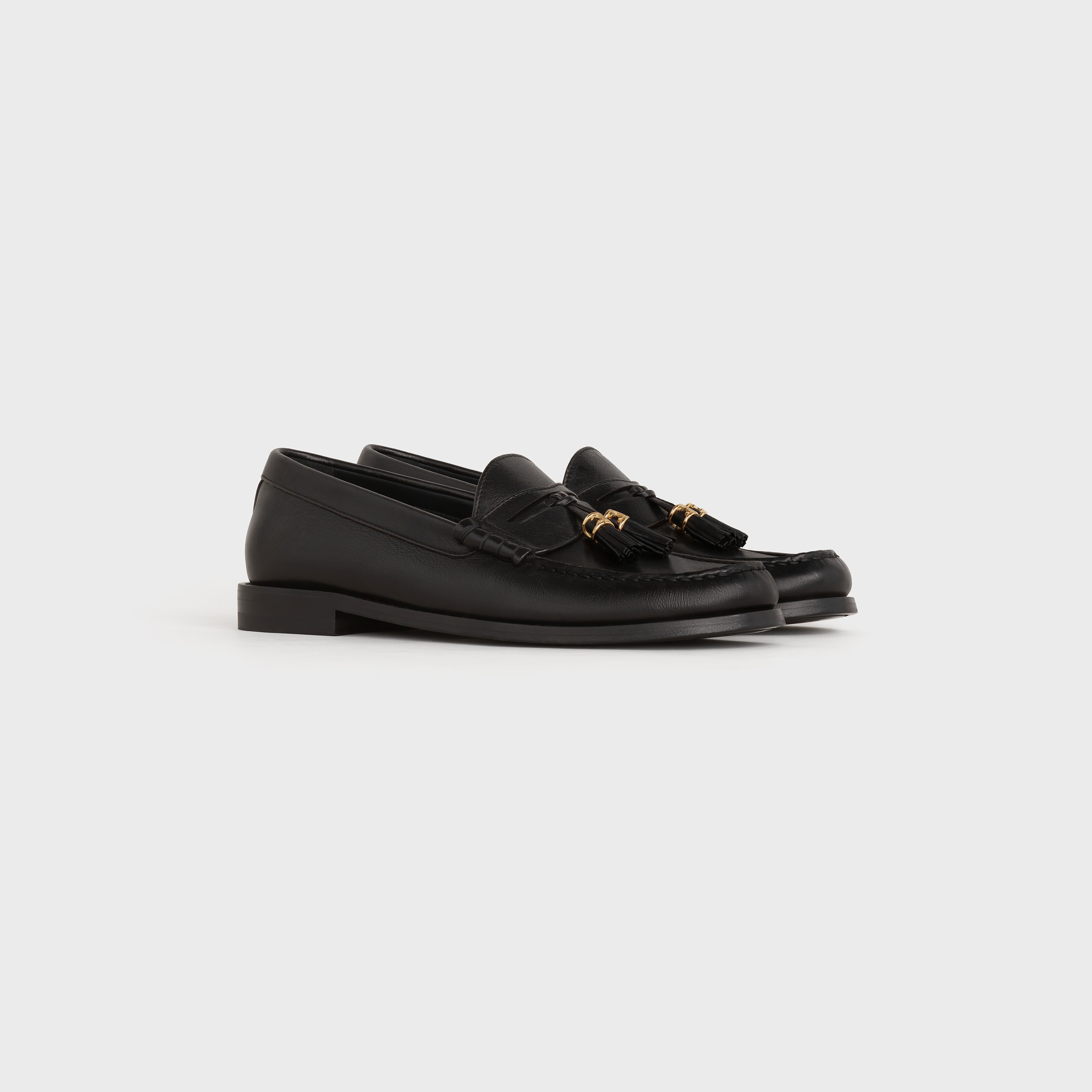 CELINE LUCO EMBELLISHED LOAFER TASSELS IN CALFSKIN - 2