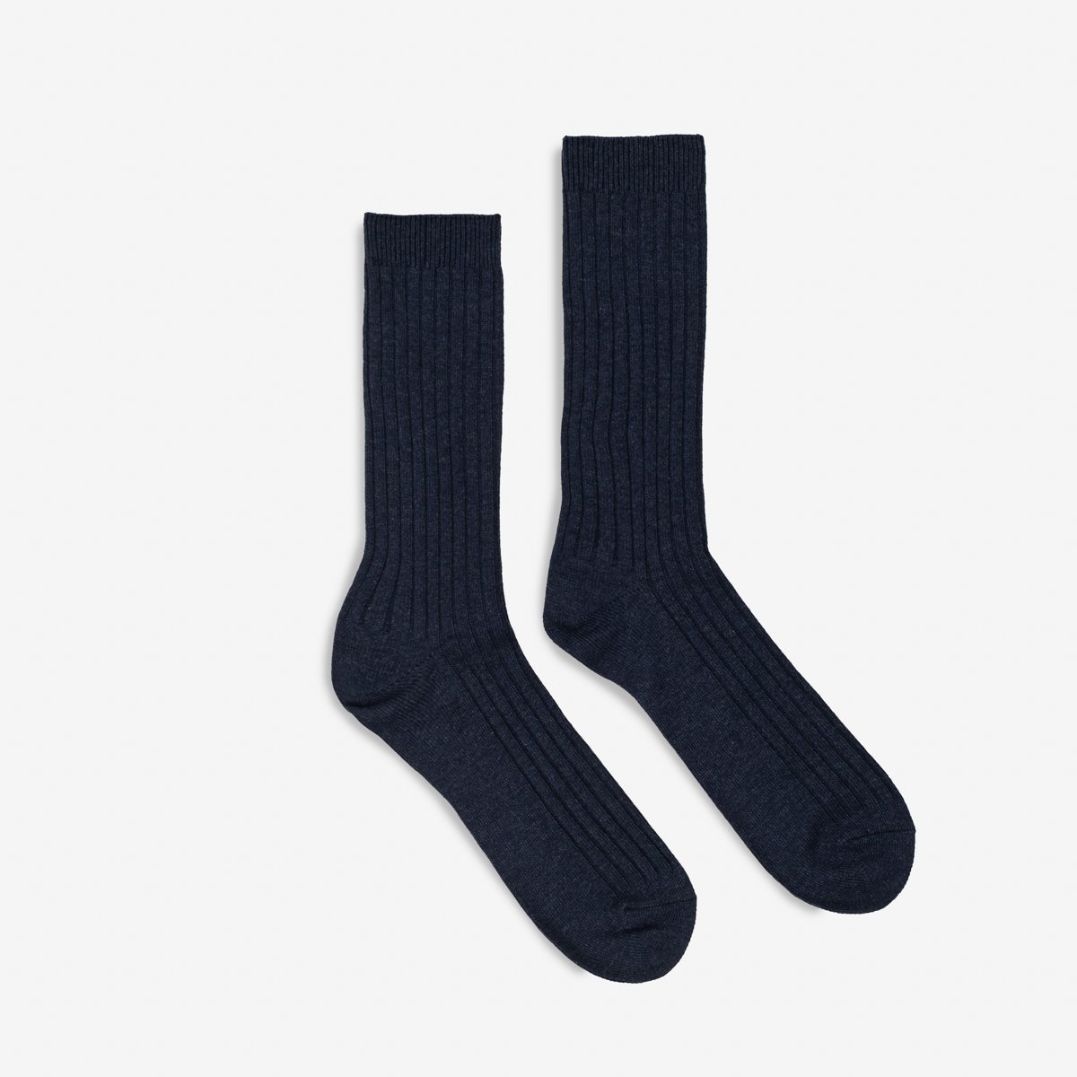 UTCS-NAV UTILITEES Mixed Cotton Crew Socks - Navy - 1