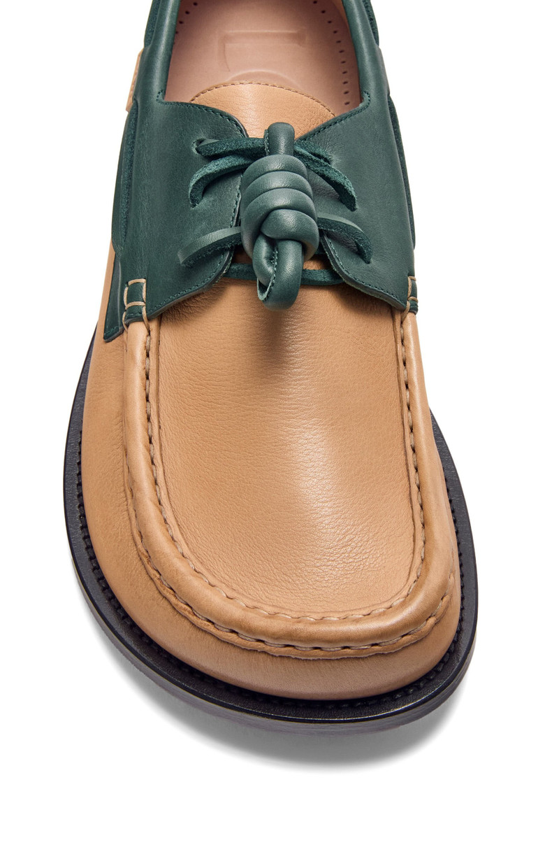 Campo boat shoe in soft calfskin 4
