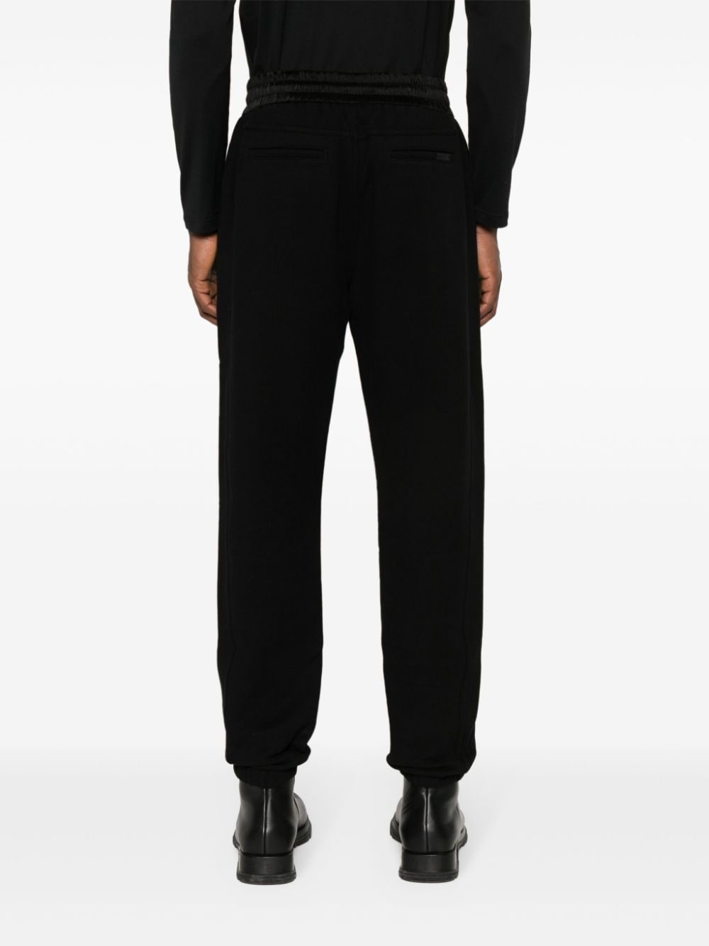 logo-embroidered track pants - 4