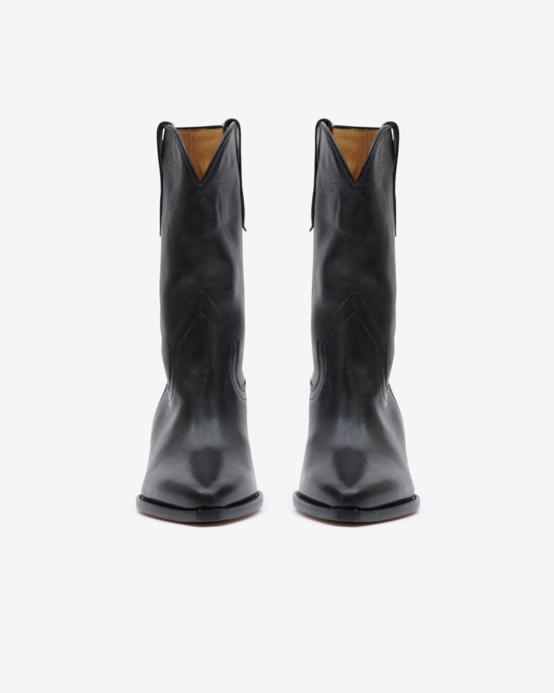 DAHOPE LEATHER COWBOY BOOTS 4