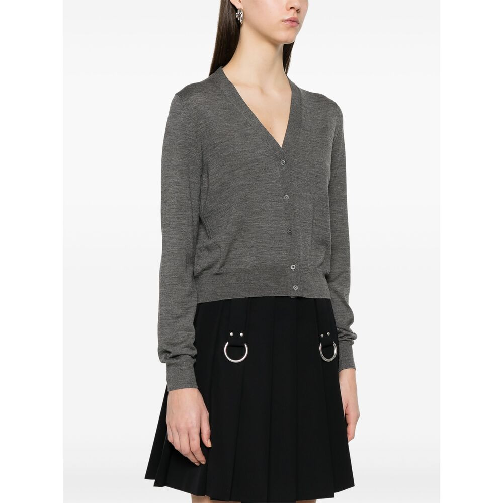 Prada Grey Knitwear - Cardigans Women - 4