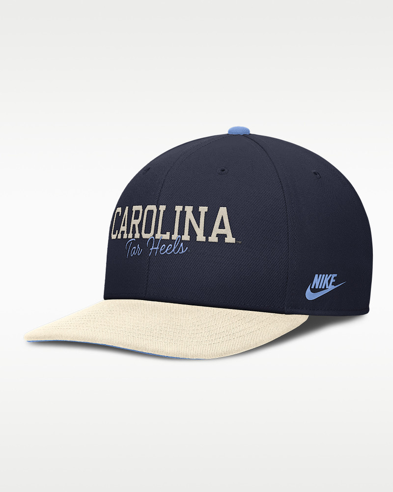 North Carolina Legacy Script Men's Nike Dri-FIT College Adjustable Hat 1