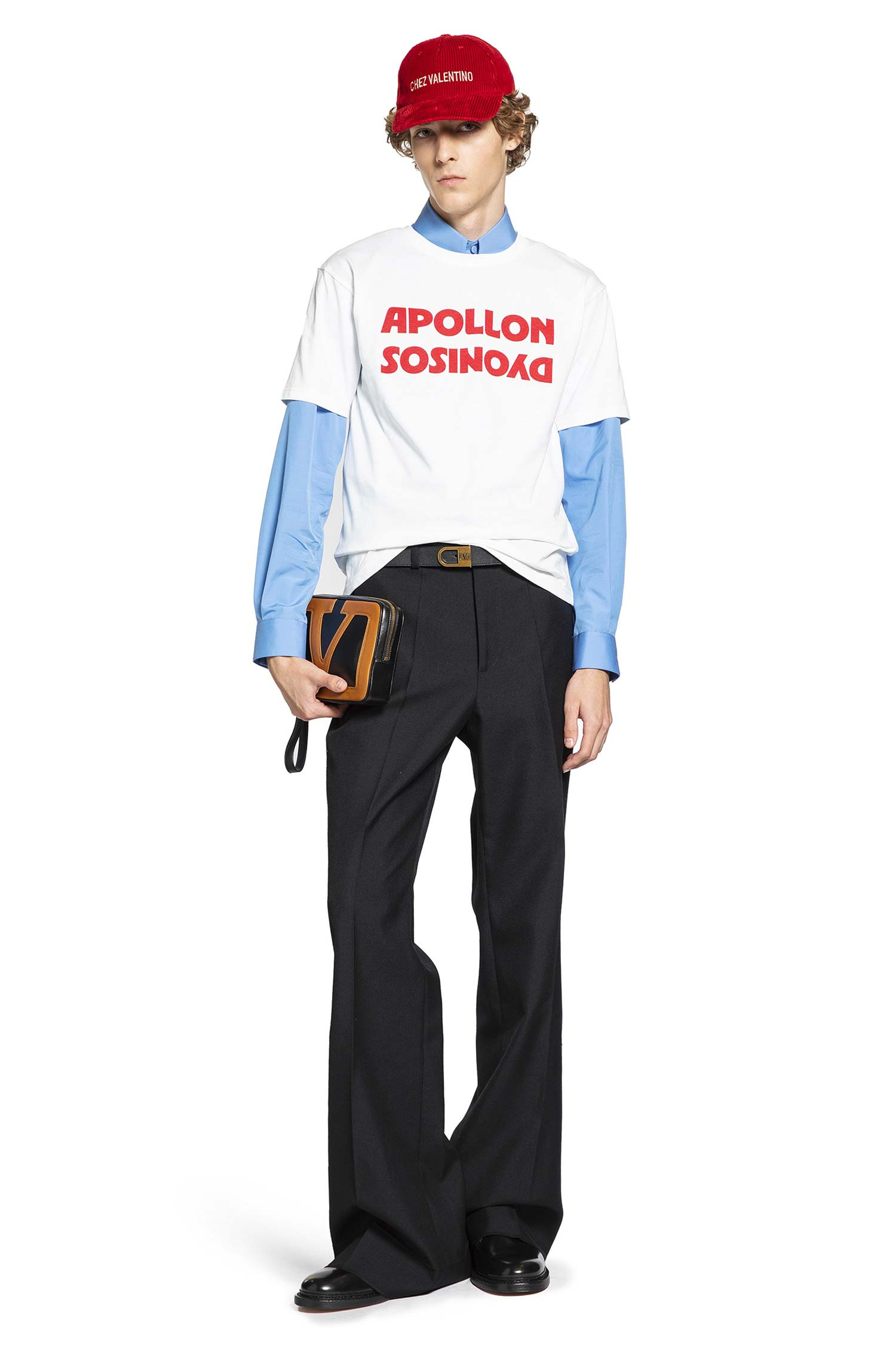 Valentino Man Blue Shirts - 4