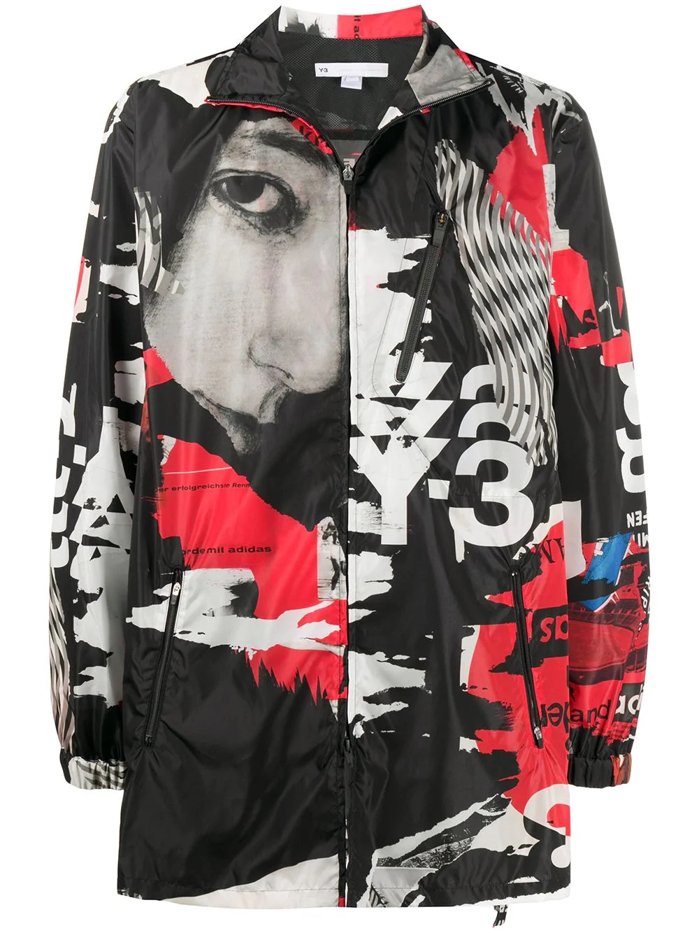 CH1 graphic-print track jacket - 1