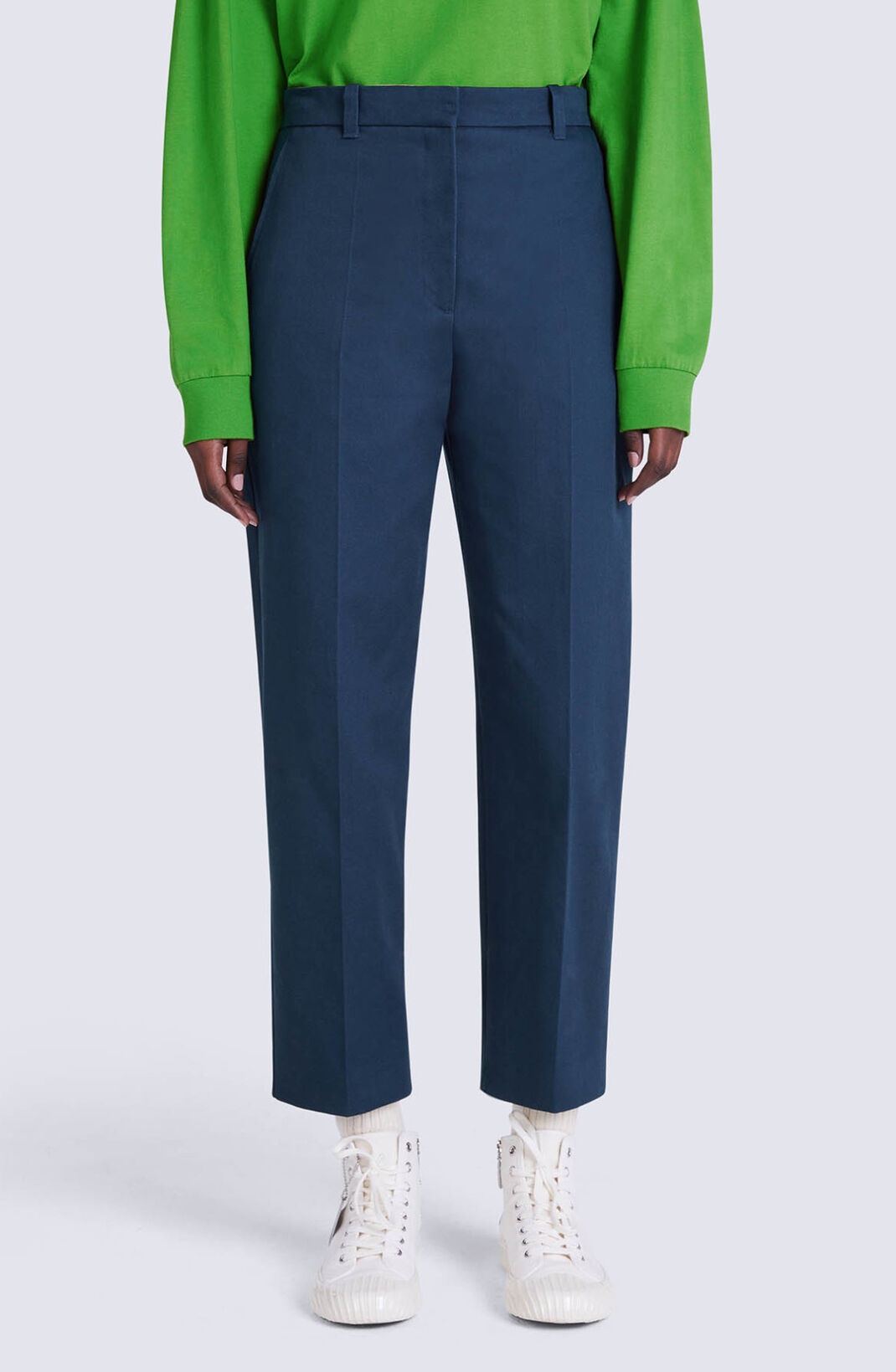 Cropped tailored trousers - 5
