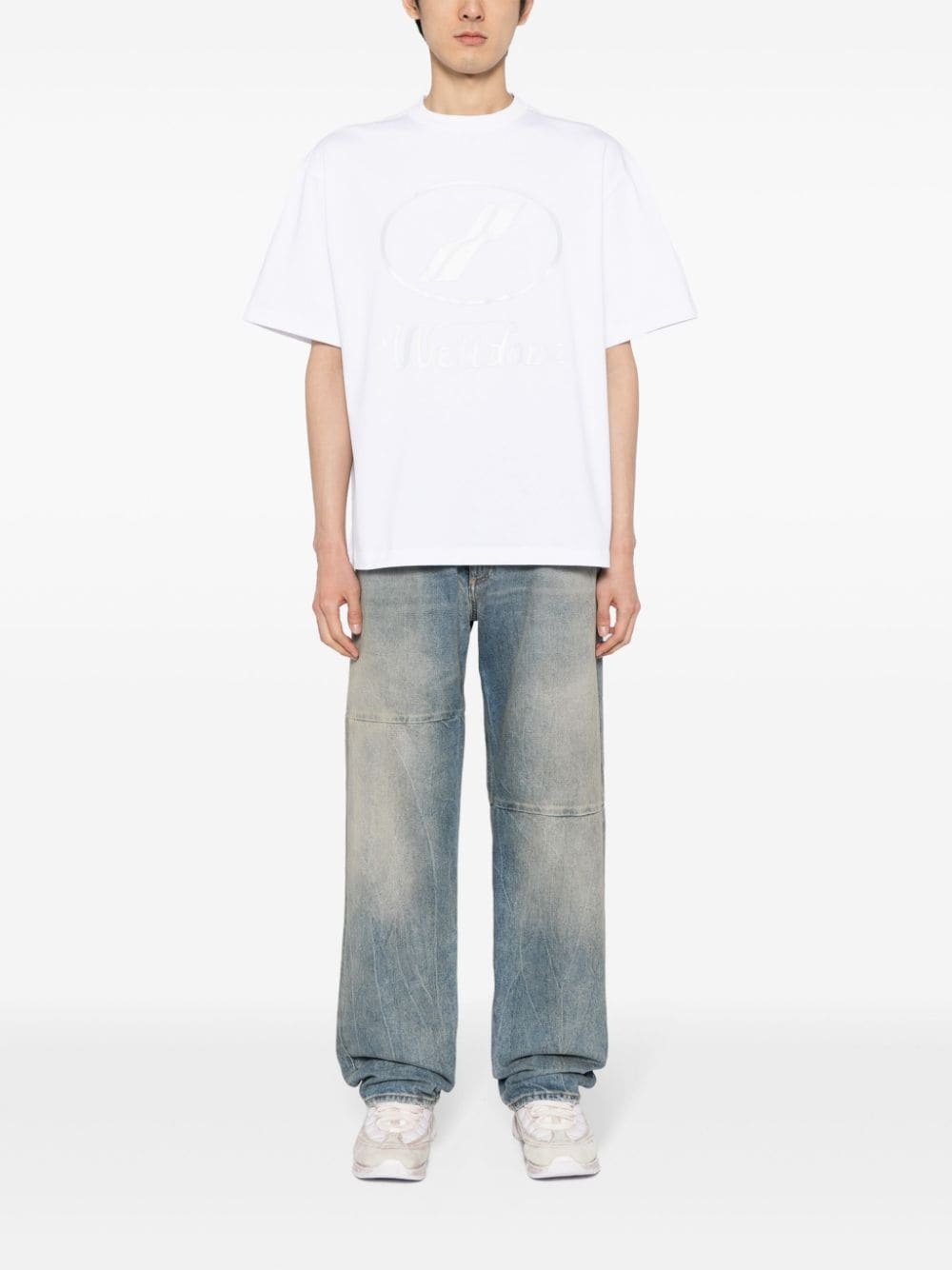 logo-print cotton T-shirt - 2