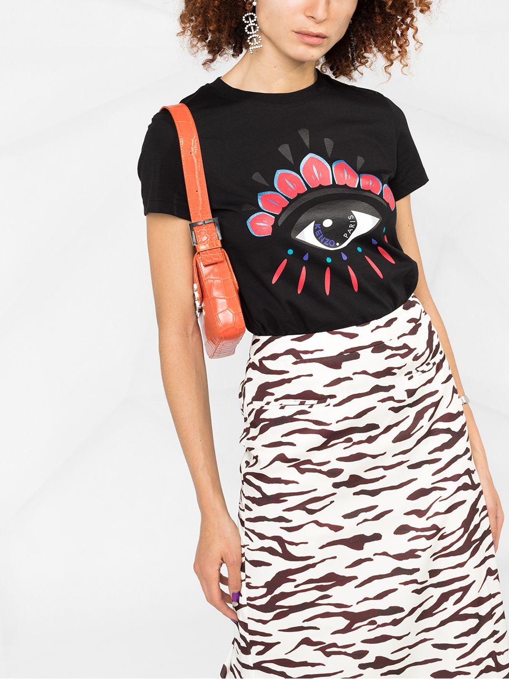 eye-print T-shirt - 3