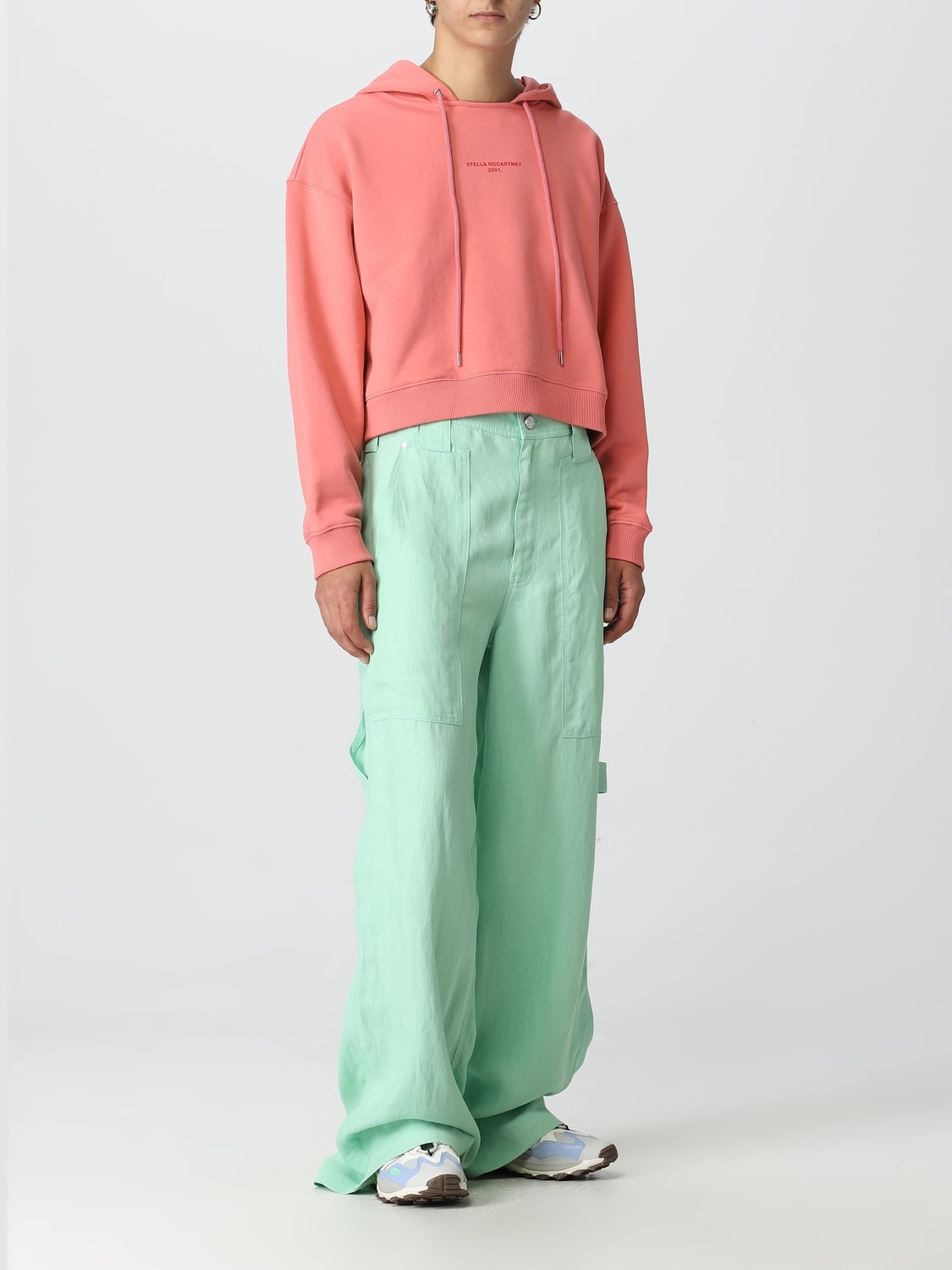 Stella McCartney Stella McCartney pants in viscose blend