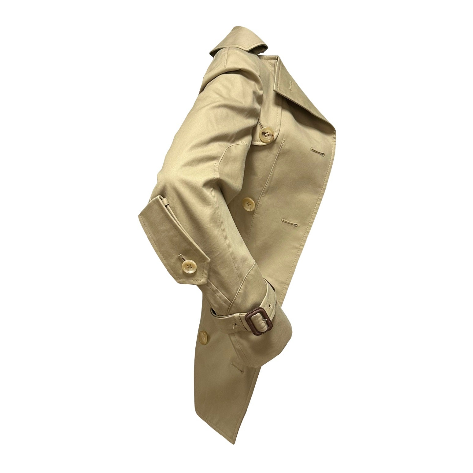 JUNYA WATANABE Spring Summer 2006 Asymmetric Short Trench Coat - 3