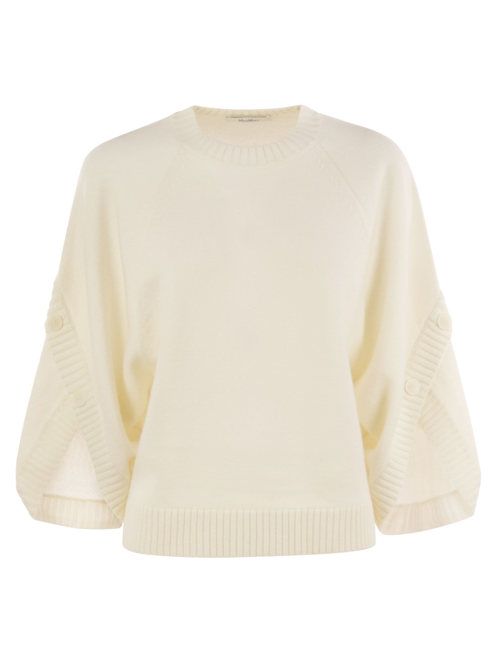 Maxmara Women Ampex - Wool And Cashmere Over Sweater - 1