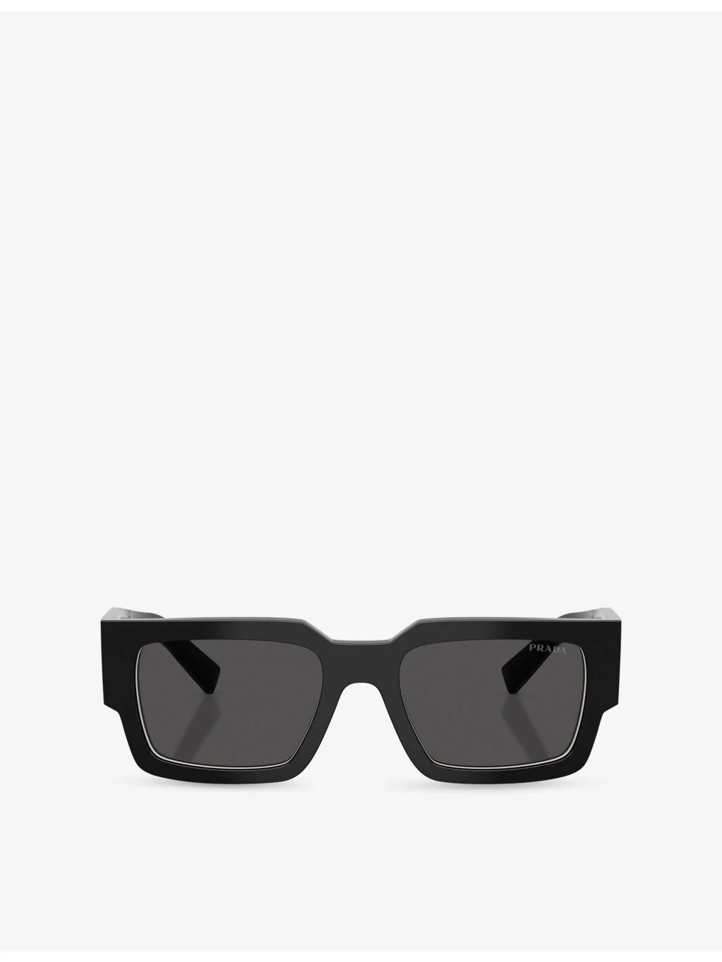 PR B17S Square-Frame Acetate Sunglasses - 1