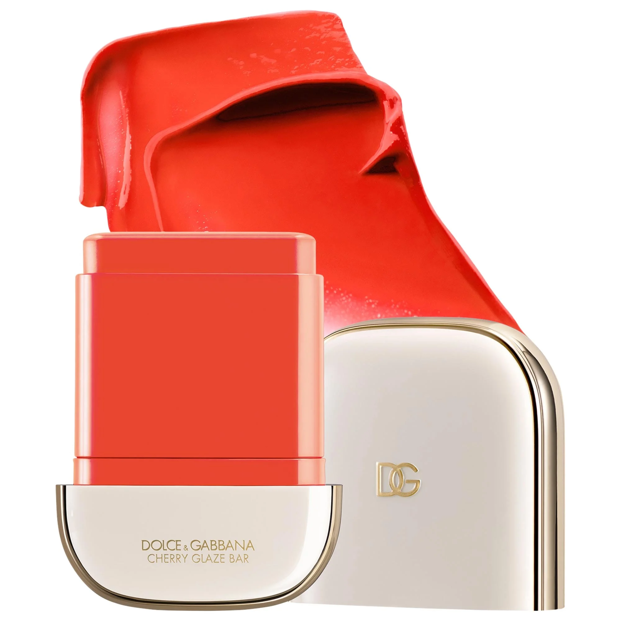 Cherry Glaze Bar 24H Lasting Glow & Waterproof Cream Blush Stick with Vegan Collagen - 1