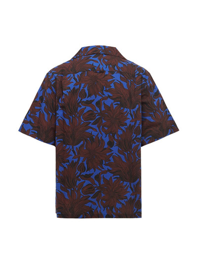 Prada floral-print short-sleeved shirt outlook