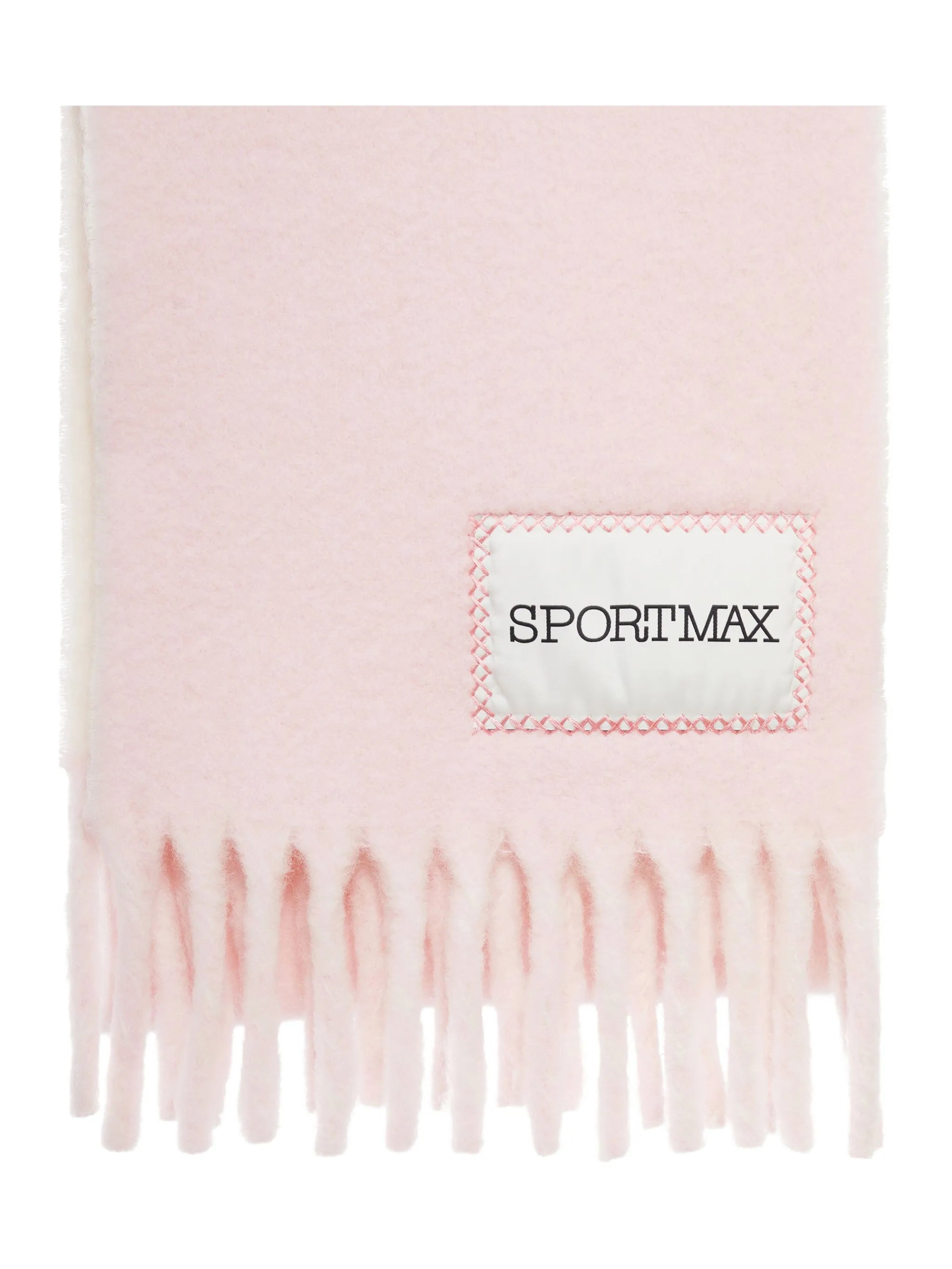 Sportmax Fringed Alpaca Scarf - 2