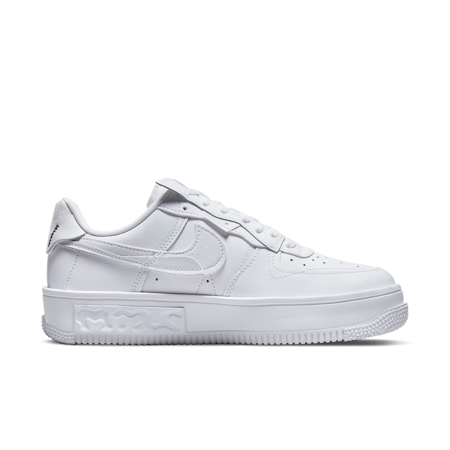 (WMNS) Nike Air Force 1 Fontanka 'Triple White Multi Color Swoosh' DH1290-100 - 2