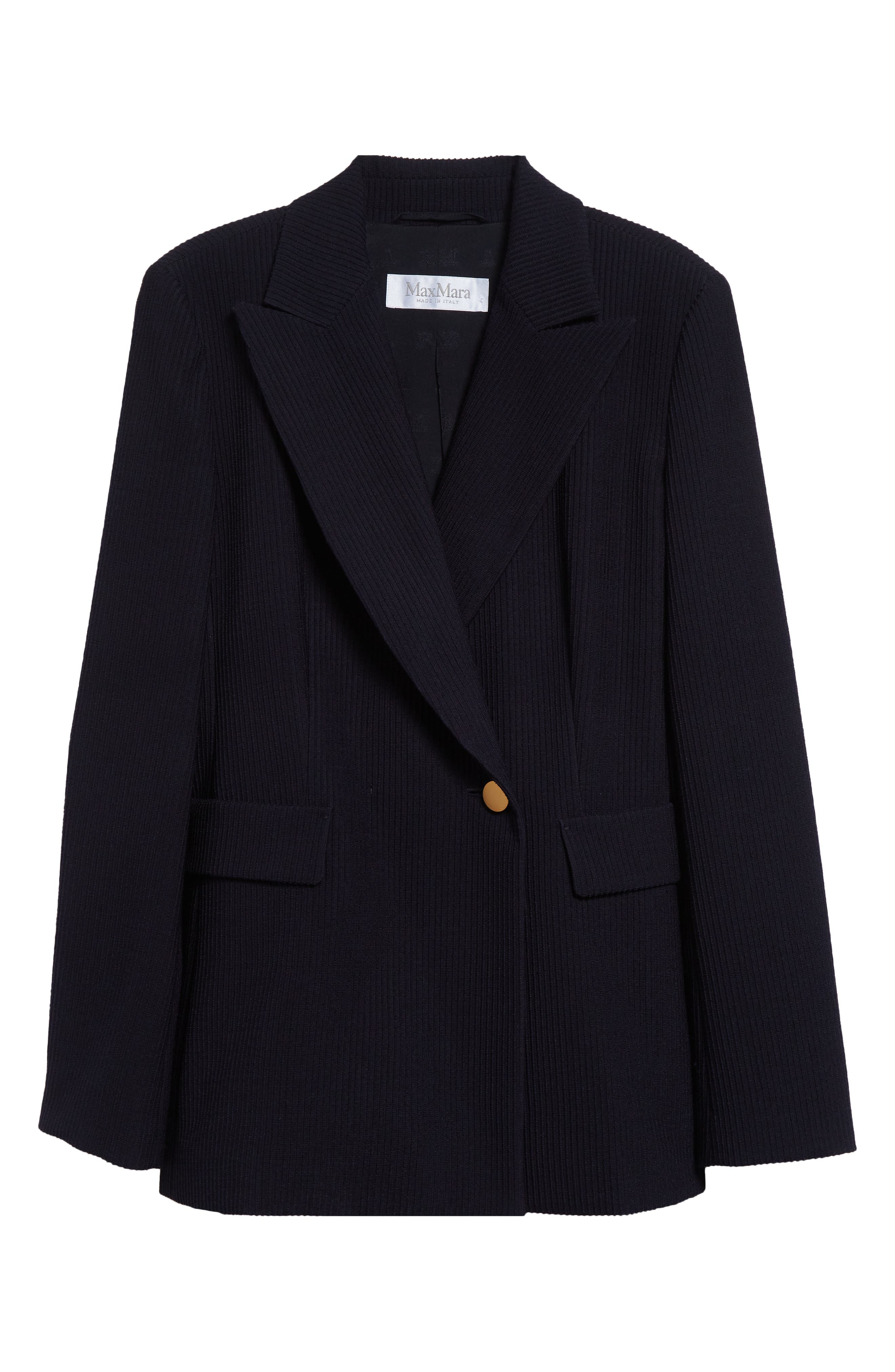 Max Mara Pagano Wool Blend Jacket in Ultramarine at Nordstrom - 7