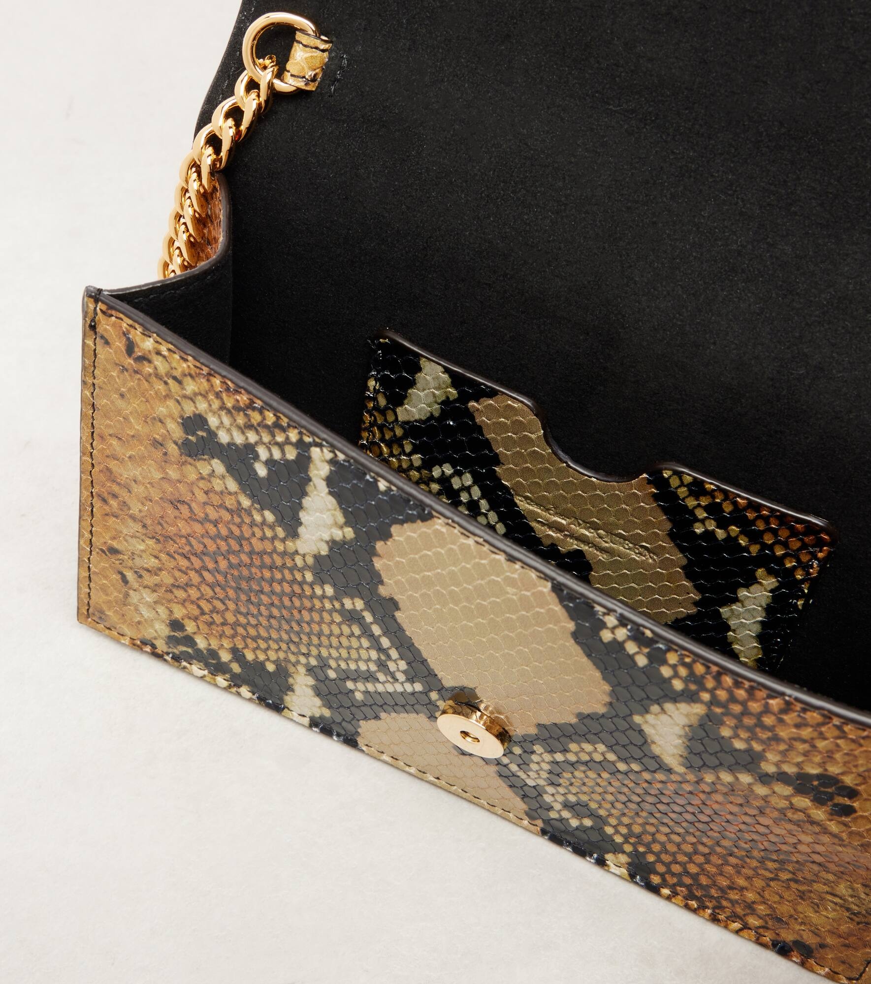 Skull Small leather crossbody bag - 3
