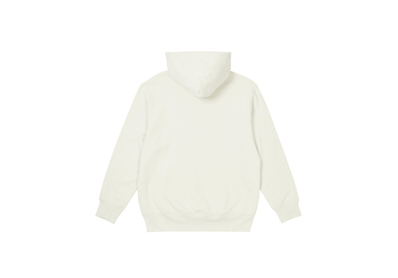 PALACE PAL POCKET SLUB HOOD WHITE outlook