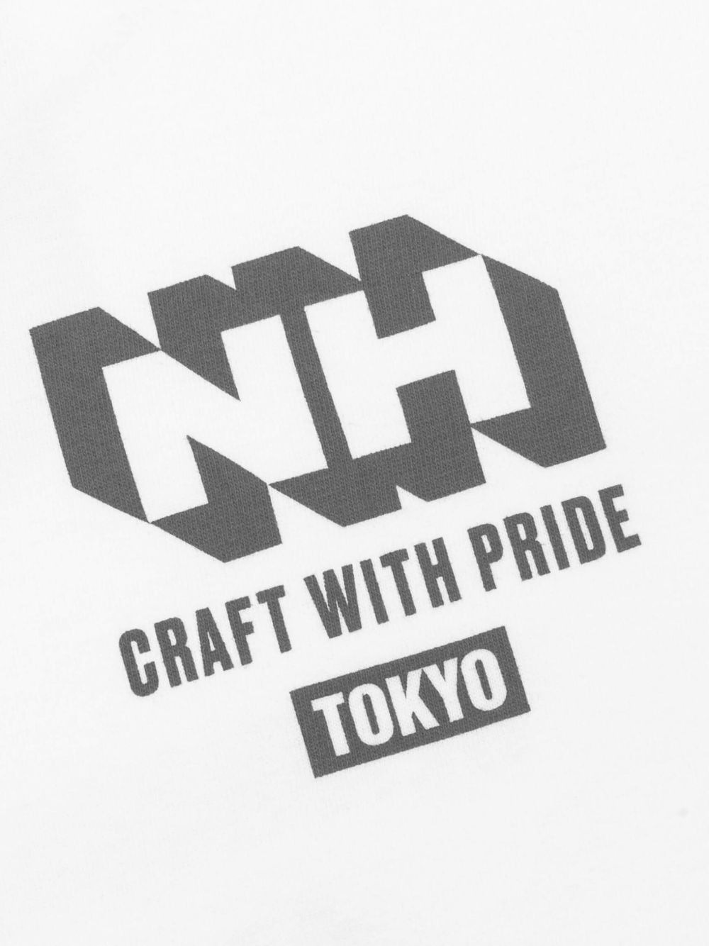 NH logo-print T-shirt - 3